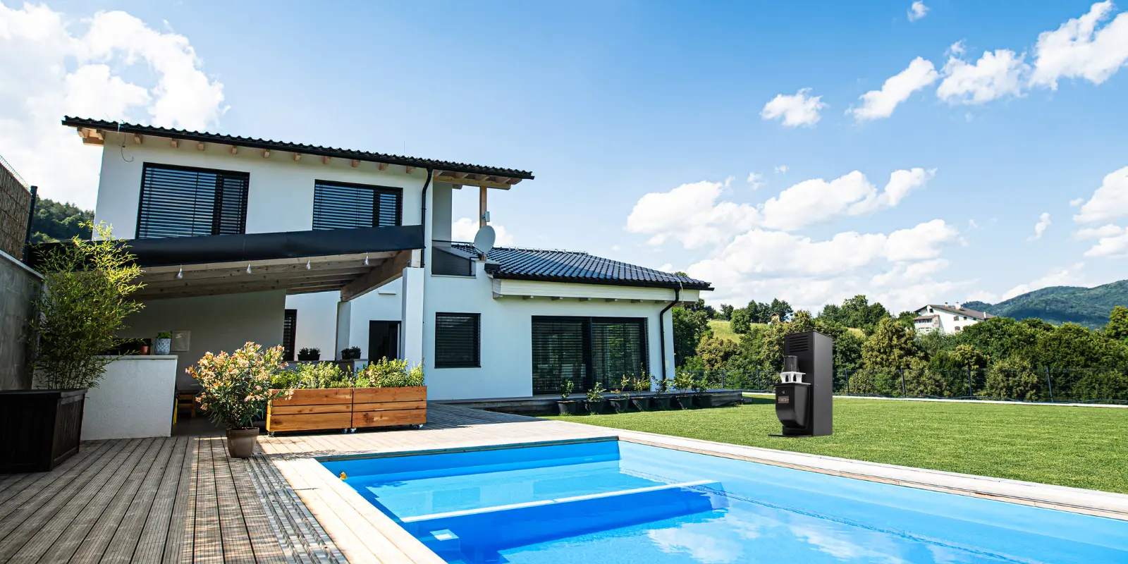 Villa con piscina e qista Villa con piscina e qista